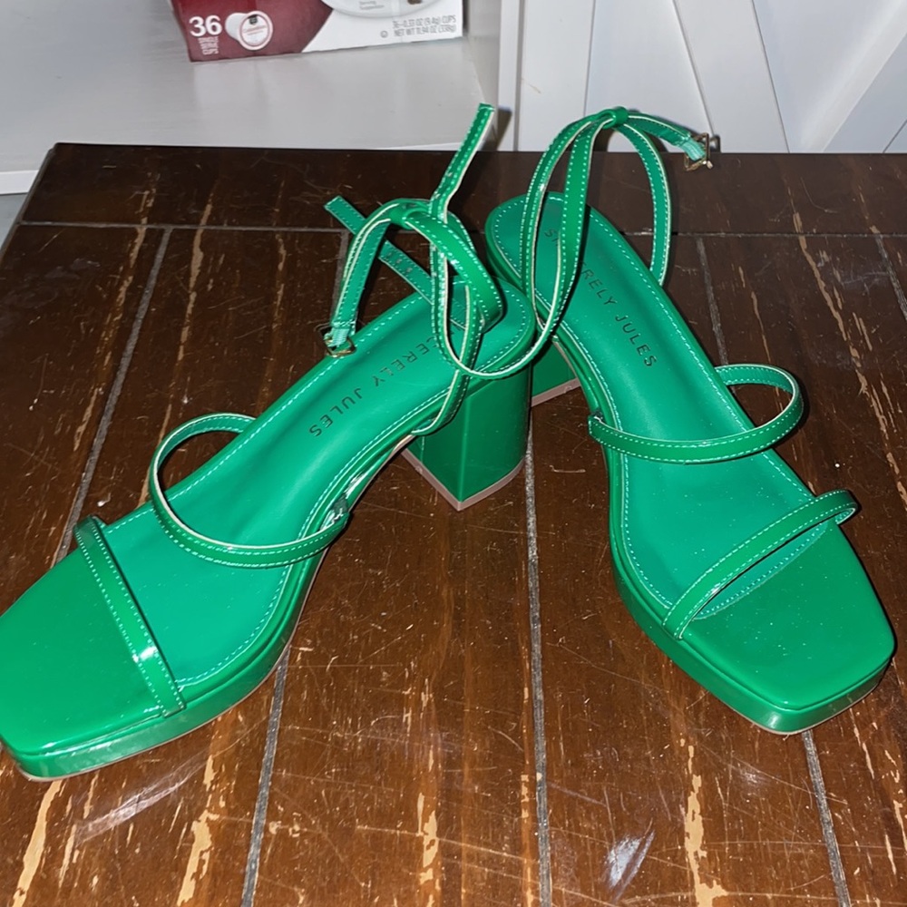 Sincerely Jules Strappy heel